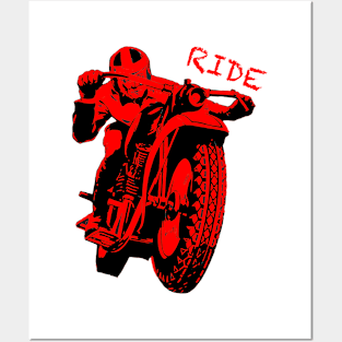 Ride Red Posters and Art